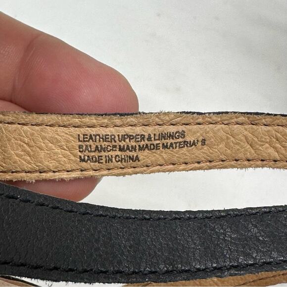 Born Challis Gladiator Wedge Sandals - BLACK - Picture 4 of 9